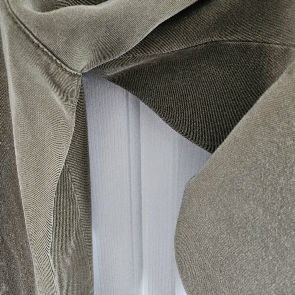 NWOT LOFT Emory Trousers With Pleated Front- Evening Olive - Picture 7 of 10